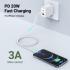 ACEFAST C3-01 USB-C To Lightning TPE Charging Data Cable 1.2M - White
